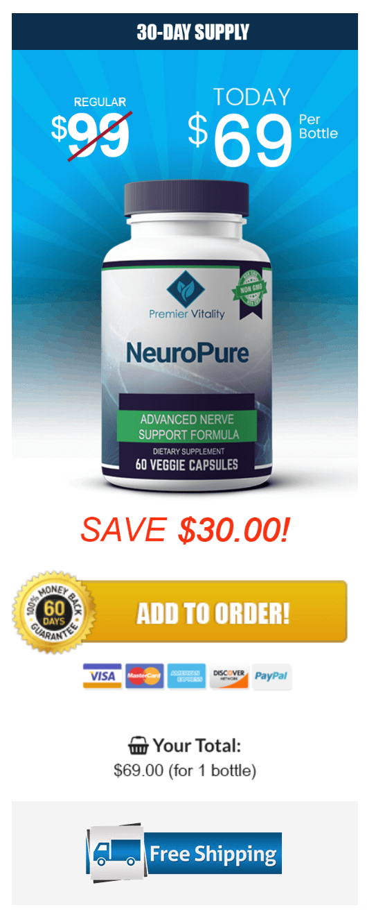 NeuroPure - 1 Bottle