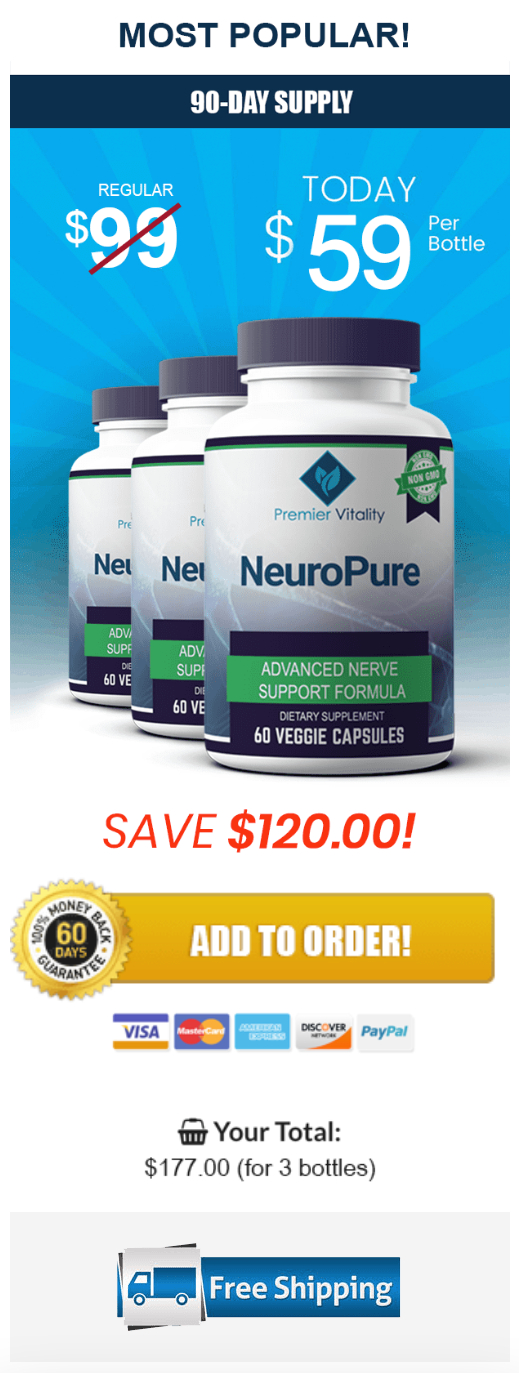 NeuroPure - 3 Bottles